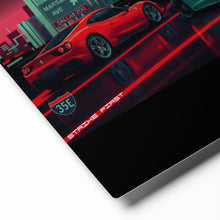 For Iconic Fast Autos Metal Print