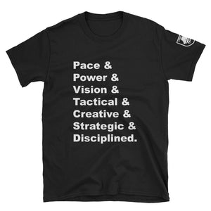 "Pace & Power" Mens T-Shirt