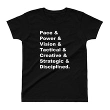 "Pace & Power" Womens T-Shirt